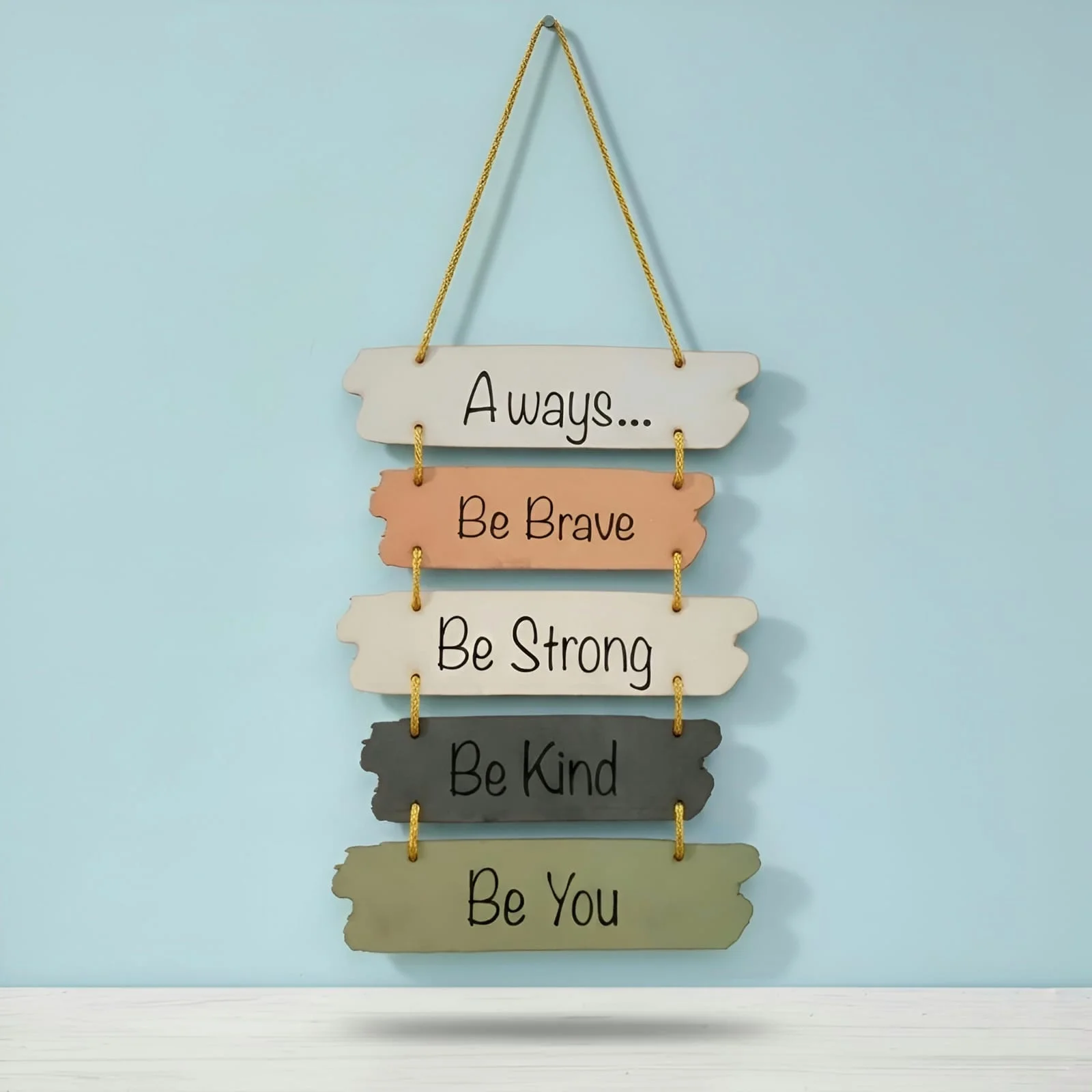 MDF Macrame Wall Hanging - AF1014